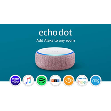 Echo Dot Smart Speaker with Alexa for Home and More