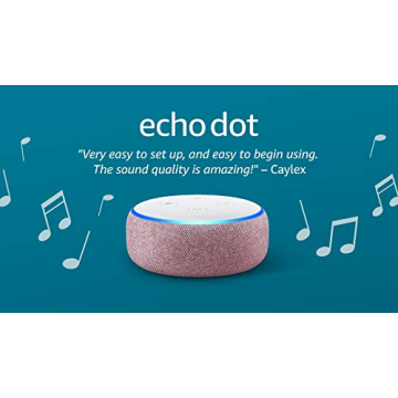 Echo Dot Smart Speaker with Alexa for Home and More