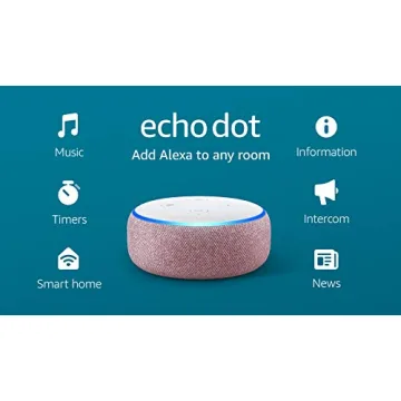 Echo Dot Smart Speaker with Alexa for Home and More