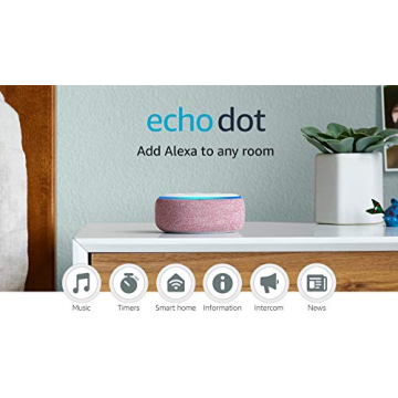 Echo Dot Smart Speaker with Alexa for Home and More