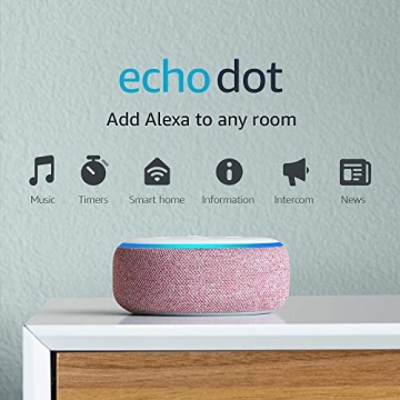 Echo Dot Smart Speaker with Alexa for Home and More