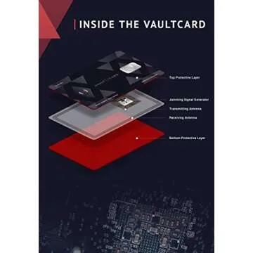 VAULTCARD - RFID Blocking & Jamming Credit & Debit Card Protection for Wallet and Passport - Superio...