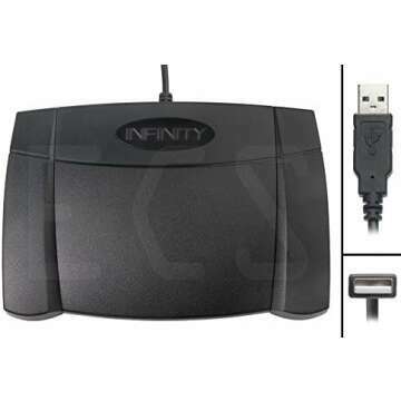 Infinity 3 USB Foot Pedal Control for Efficient Workflow