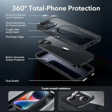 Military-Grade ESR Magnetic iPhone 14 Phone Case