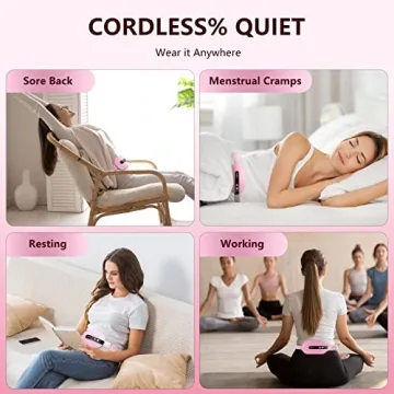 Portable Cordless Heating Pad for Instant Relief