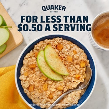 Quaker Instant Oatmeal Maple & Brown Sugar 48 Pack