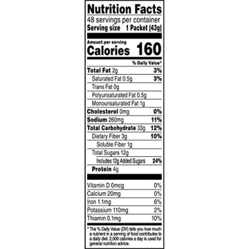 Quaker Instant Oatmeal Maple & Brown Sugar 48 Pack