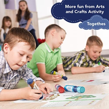 Vibrant DOODLE HOG Washable Dot Markers for Kids