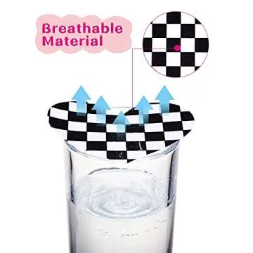 WILLBOND Glitters Nipple Cover Pasties Disposable Nipple Covers No Show Satin Breast Stickers Self Adhesive Pasties for Women(Delicate Style,25 Pairs)