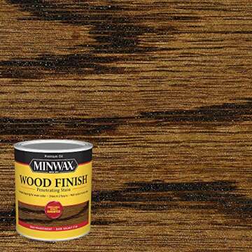 qt Minwax 70012 Dark Walnut Wood Finish Penetrating Oil-Based Wood Stain
