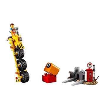 LEGO THE LEGO MOVIE 2 Emmet’s Thricycle! 70823 Three-Wheel Toy Bicycle Action Building Kit for Kids, 2019 (173 Pieces)