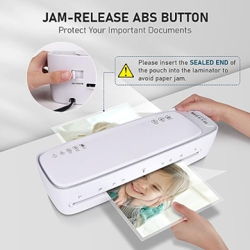 Laminator 13 Inch A3, 9-in-1 Compact & Efficient