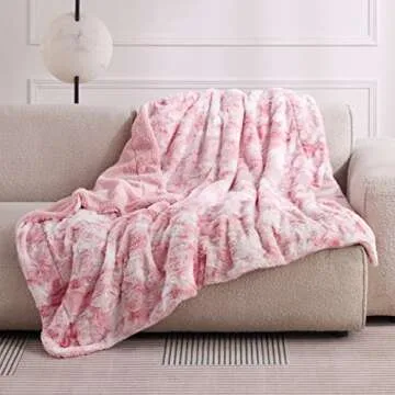 Bedsure Twin Sherpa Blanket - Cozy & Warm Faux Fur