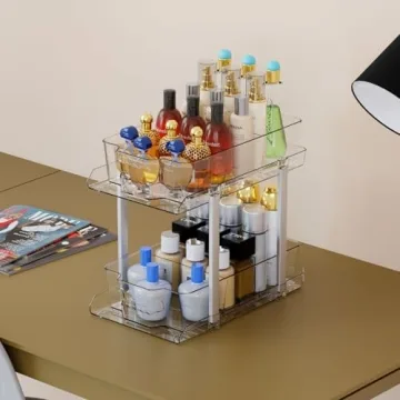 Under Sink Organizers - 2 Tier Storage Solution