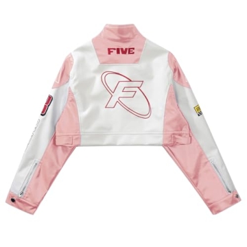 Aelfric Eden Leather Varsity Jacket for Women - Stylish & Trendy