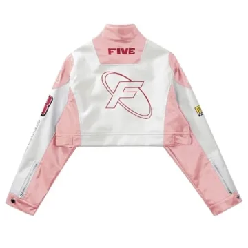 Aelfric Eden Leather Varsity Jacket for Women - Stylish & Trendy