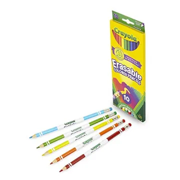 Crayola Erasable Colored Pencils Set - Vibrant & Eco-Friendly