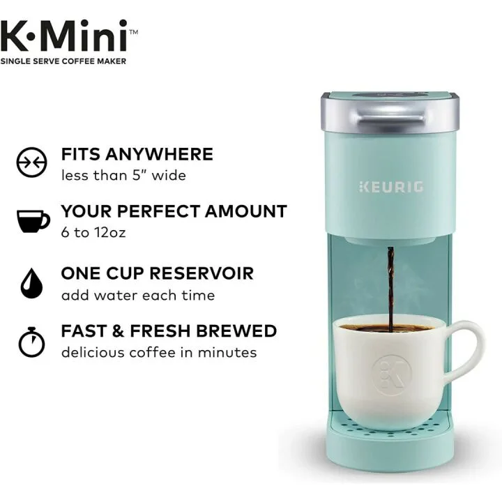 Keurig K-Mini Coffee Maker in Oasis Color