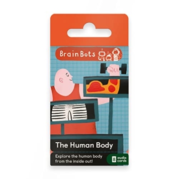 Yoto BrainBots: The Human Body – 8 Kids Audio Cards for Interactive Learning and Quizzes