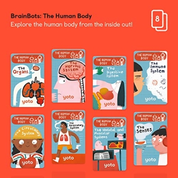 Discover Yoto BrainBots Human Body Audio Cards for Kids