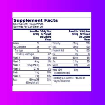 One A Day Women's Prenatal Gummies, 60 Count