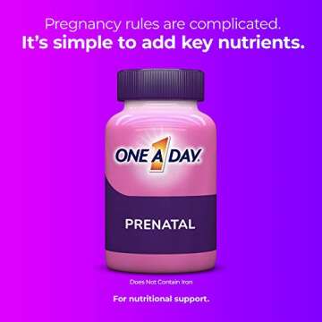 One A Day Women's Prenatal Gummies, 60 Count