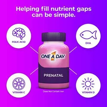 One A Day Women's Prenatal Gummies, 60 Count