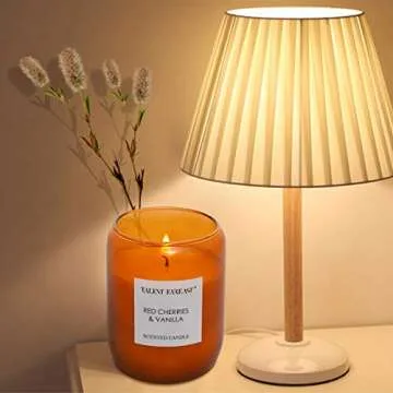 Relaxing Red Cherry & Vanilla Candle 35 Hour Luxury Gift