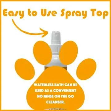 Moisturizing Coconut Papaya Waterless Bath Spray for Dogs