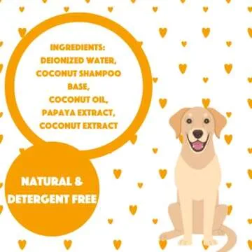 Moisturizing Coconut Papaya Waterless Bath Spray for Dogs
