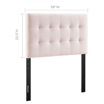 Modway Lily Velvet Twin Headboard - Modern Comfort & Style