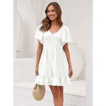 Stylish LILLUSORY Flowy Dresses with Pockets for Summer