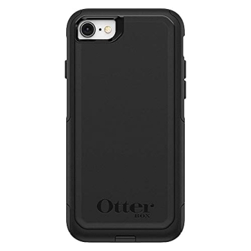 OtterBox Commuter Series Case for iPhone SE 3rd Gen, SE 2nd Gen, 8 & 7 - Black, Slim, Tough, with Po...