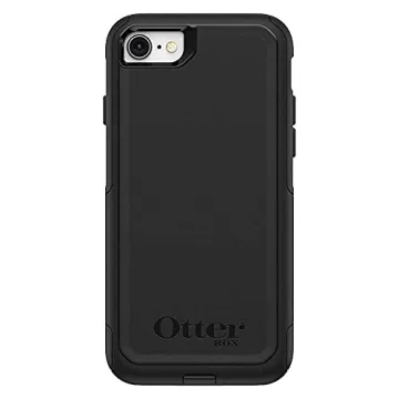 OtterBox Commuter Series Case for iPhone SE 3rd Gen, SE 2nd Gen, 8 & 7 - Black, Slim, Tough, with Po...