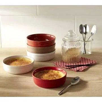 Emile Henry 8.5 oz Crème Brûlée Ramekins Set of 2