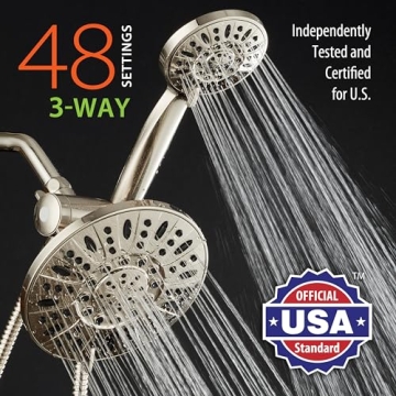AquaDance Premium 3-Way High Pressure Shower Combo
