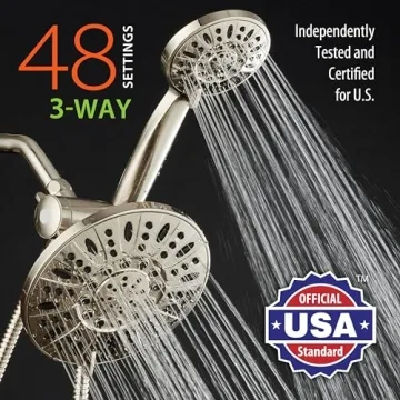 AquaDance Premium 3-Way High Pressure Shower Combo