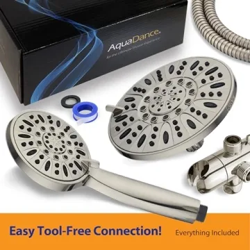 AquaDance Premium 3-Way High Pressure Shower Combo