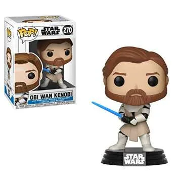 Funko POP! Star Wars: Clone Wars Obi-Wan Kenobi Collectible Vinyl Figure