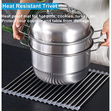 Seropy Roll Up Dish Drying Rack Space Saver for Kitchens