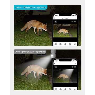 LaView 4MP Bulb Security Camera 2.4GHz,360° 2K Security Cameras Wireless Outdoor Indoor Full Color Day and Night, Motion Detection, Audible Alarm, Easy Installation, Compatible with Alexa