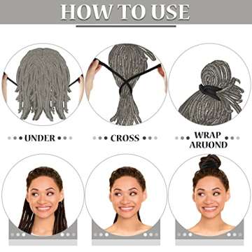 Durable Spiral Bendable Hair Ties for Thick Hair