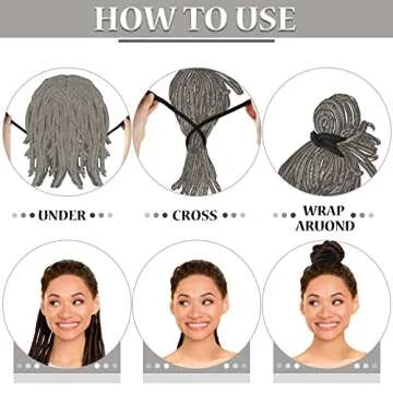 Durable Spiral Bendable Hair Ties for Thick Hair