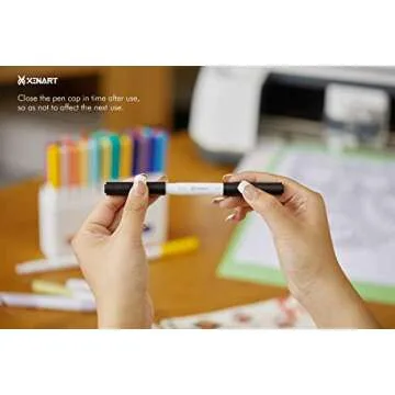 XINART Pens for Cricut Maker 3 - 36 Dual Tip Markers Set