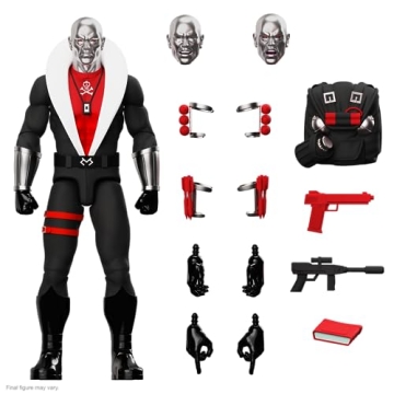 Super7 Ultimates! G.I. Joe Destro Red Jackal - 7" G.I. Joe Action Figure with Accessories Classic Ca...