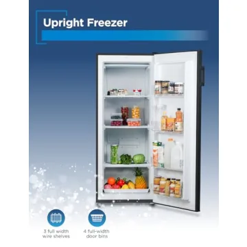 BLACK+DECKER 8.5 Cu. Ft. Upright Freezer with Mechanical Control