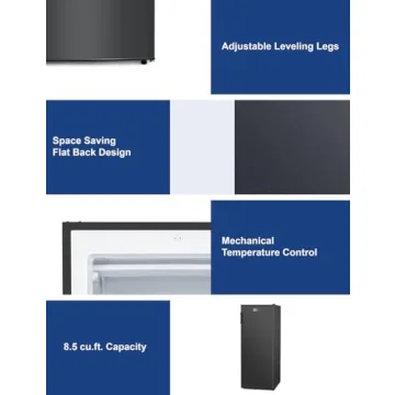 BLACK+DECKER 8.5 Cu. Ft. Upright Freezer with Mechanical Control