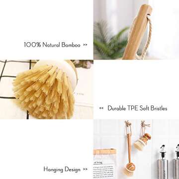 Eco-Friendly Kitchen Scrub Brushes - LOHO WONDERZ