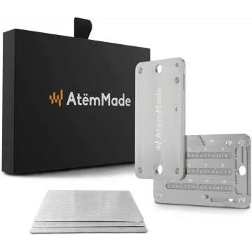 Stainless Steel Crypto Seed Storage for Bitcoin Wallets