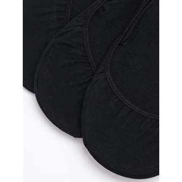 Calvin Klein Men's No Show Socks - 3 Pack Soft Cotton Blend Invisible Liners Loafer Socks for Men with Heel Grip (Size 7-12), Size 7-12, Black